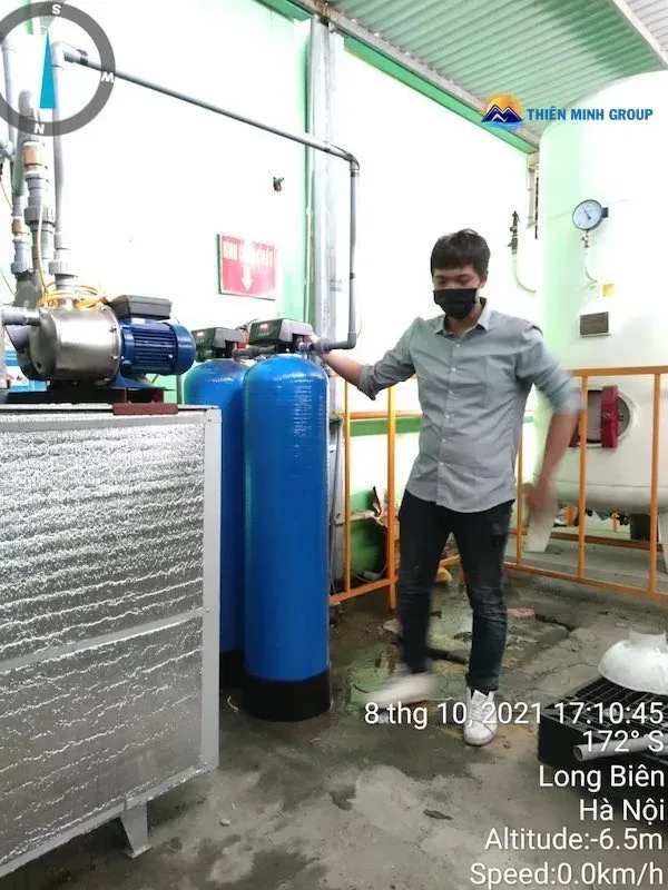 Hệ thống lọc thô xử lý nước nhiễm clo