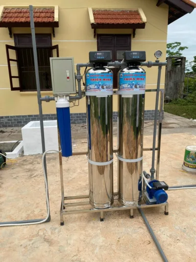 Bộ xử lý nước giếng khoan tại Quảng Ninh